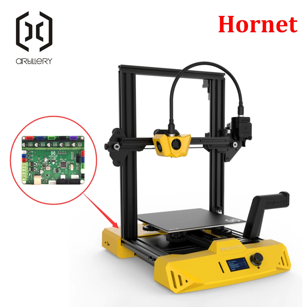 Artilharia-motherboards Originais para Impressoras 3d 32bit Mainboard Hornet Sidewinder x2 Genius Pro Novo - Imagem 6