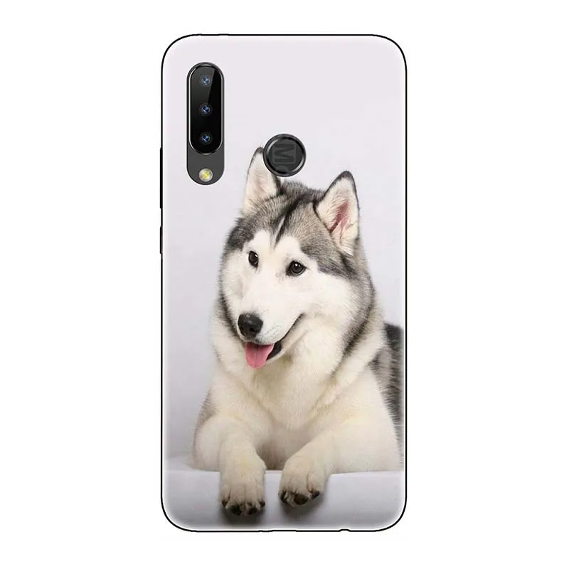 Мягкий чехол для телефона s Для Doogee N20 Y9 Plus N10 Y7 Y8 с милым рисунком розы волка задней