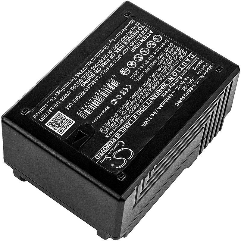 Cameron Sino для RED SM-4230RC Epic, One, Scarlet Dragon 6400 mAh/94,72 WH
