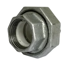 Подкладочная пластиковая труба штуцер/обшивка Юнион DN15 25 50/оцинкованная Юнион выстроились 1 дюйм/стальная-пластиковая труба штуцер Юнион