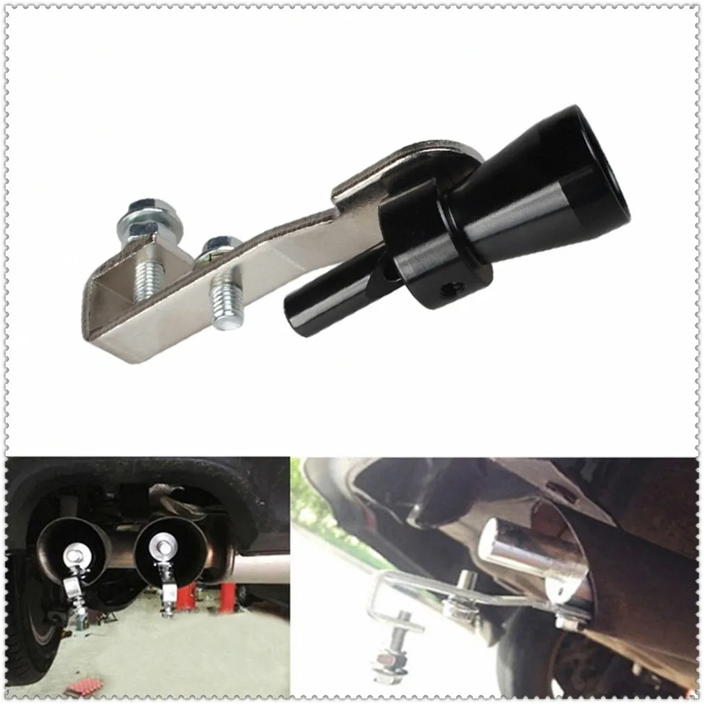 Автомобильный турбозвуковой свисток симулятор глушитель выхлопной трубы для