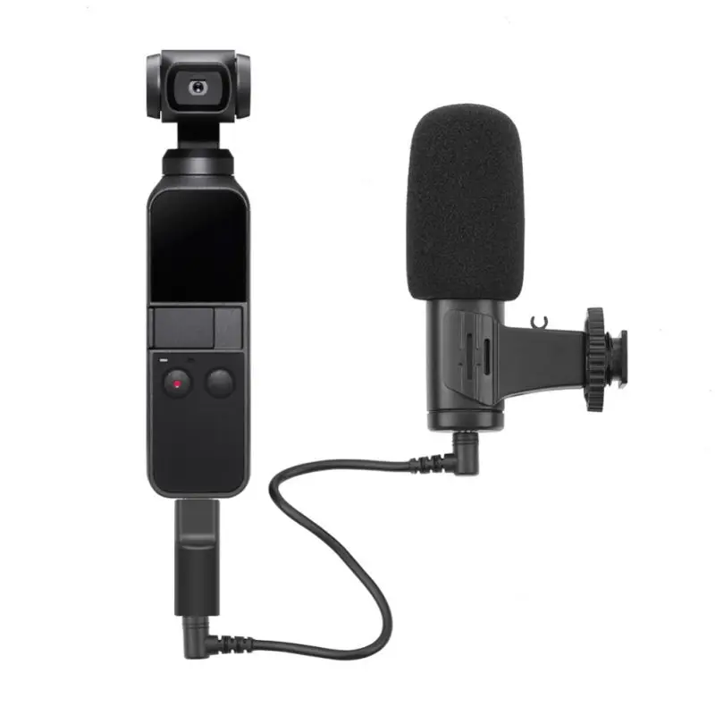 Для DJI OSMO Карманный аудио адаптер 3,5 мм внешний микрофон разъем для аудио записи
