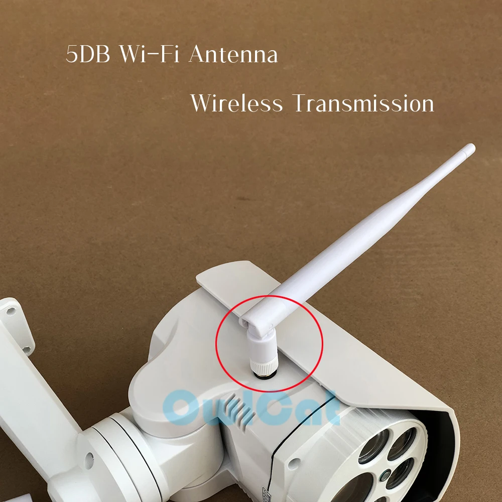 Уличная PTZ IP камера 2 Мп с Wi Fi беспроводная инфракрасная ночного видения 10 кратным