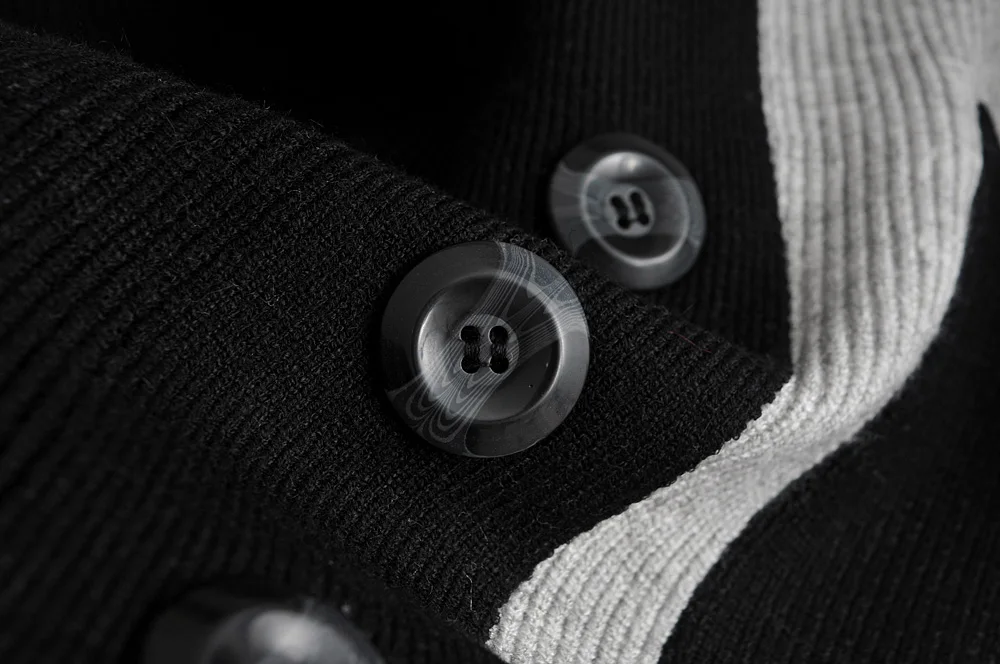Осенние Новые свитера шикарный дизайн сшивание v-образным вырезом с длинными рукавами кардиган тонкий свитер куртка женский свитер