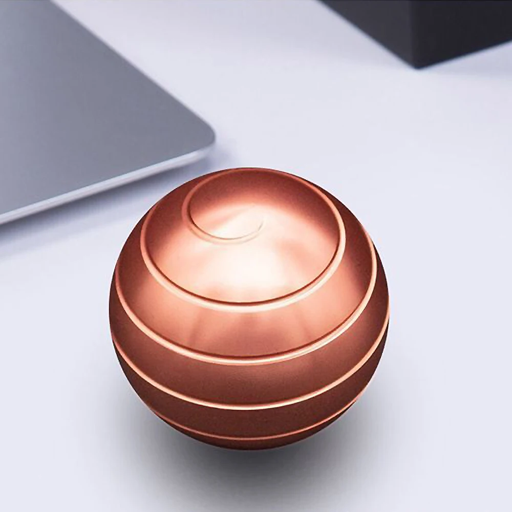

Desktop Decompression Rotating Anti Stress Desk Toys Adults Metal Illusion Flowing Finger Toys Mesmerizing Motion Home Decor 3