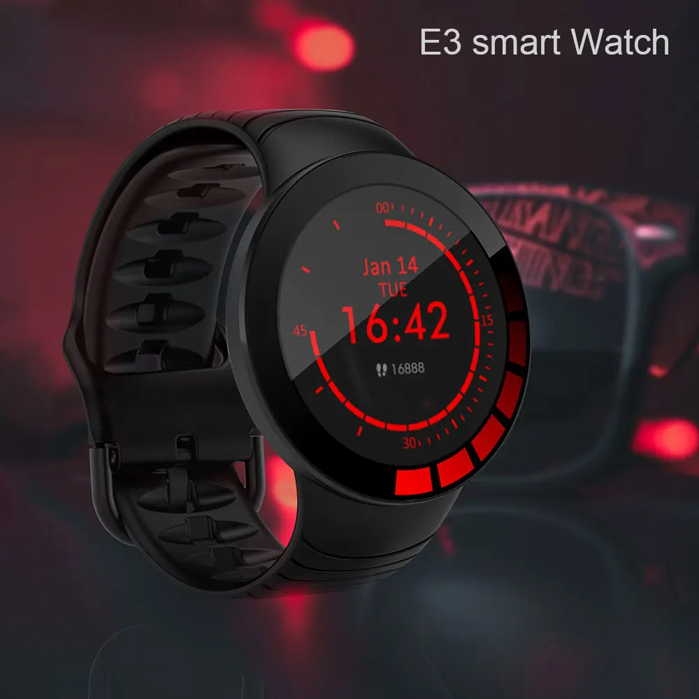 E3 Смарт часы для мужчин водонепроницаемые IP68 Bluetooth5.0 браслет спортивные