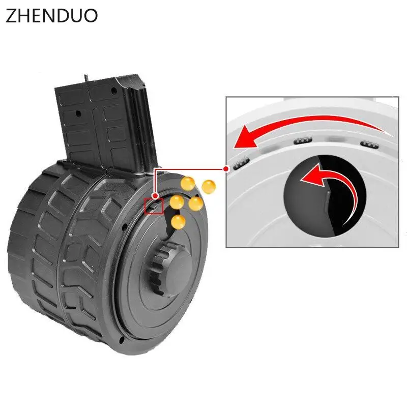 ZHENDUO STD PDW журнал и барабанная Магнитная фотография совместимая с PDW/ 6S/ JinMing Gen8/ M4 Gel