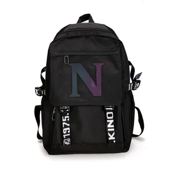 

New Letter Fashion Backpacks Luminous School Bags For Boy Girl Teenager Men Back Pack Laptop Backpack Male