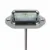 2ШТ Светодиодные Пилоты Для Прицепа LED Truck Light Automotive Aircraft RV Truck Exterior Lamps Chrome 6 LED Lamps Number Plate Light