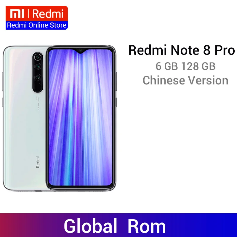 Xiaomi Redmi Note 8 Pro смартфон с 5 5-дюймовым дисплеем четырёхъядерным процессором ОЗУ 6 ГБ
