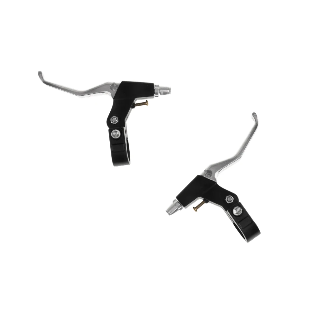 1 Pair BMX MTB Road Mountain Bike Bicycle Alloy Handle Hand Brake Levers Set