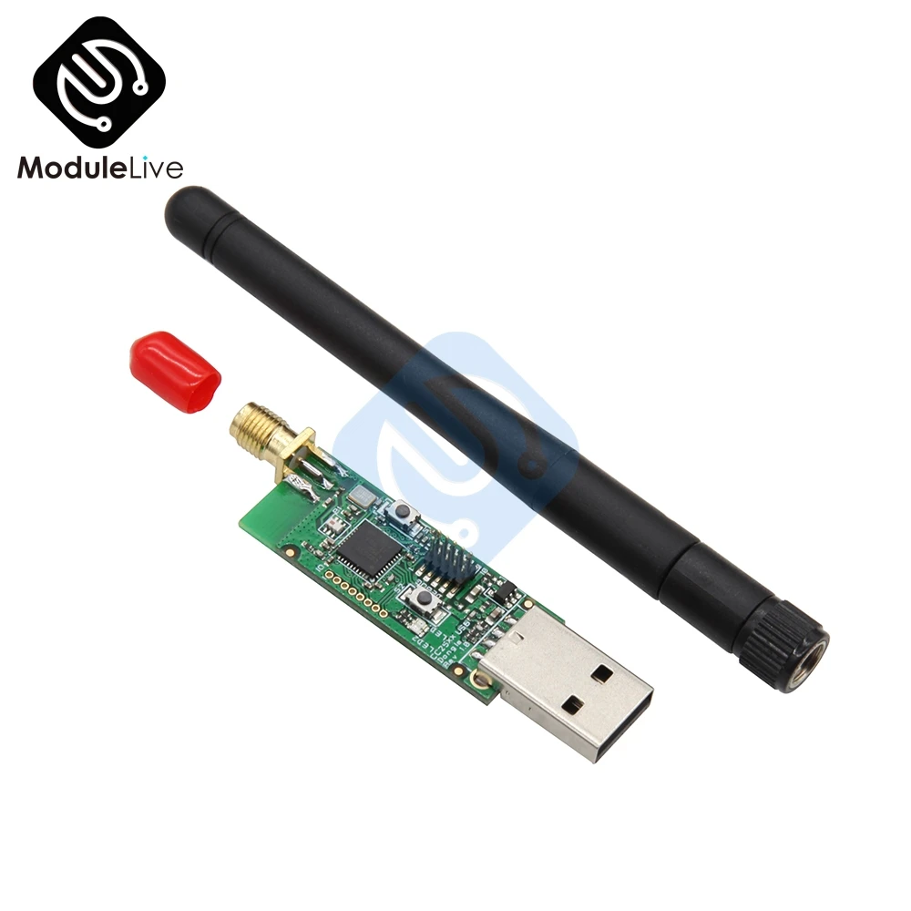 BLE 4,0 CC2540 CC2531 Zigbee Sniffer беспроводная Wifi плата Bluetooth ключ USB программист модуль загрузчика с внешней антенной - Цвет: CC2531 With Antenna