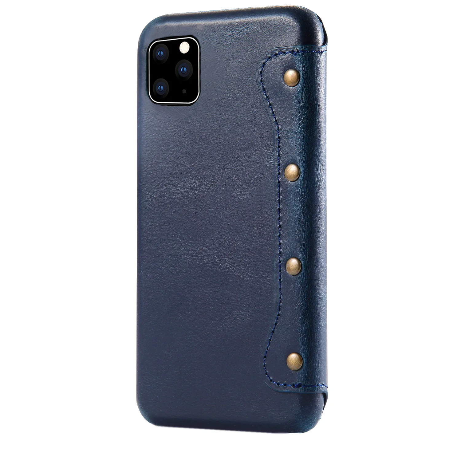 Чехол-книжка из натуральной кожи для iPhone X XR XS 11 Pro Max 5,8 6,1 6,5 Натуральная Воловья кожа, чехол-кошелек, сумка