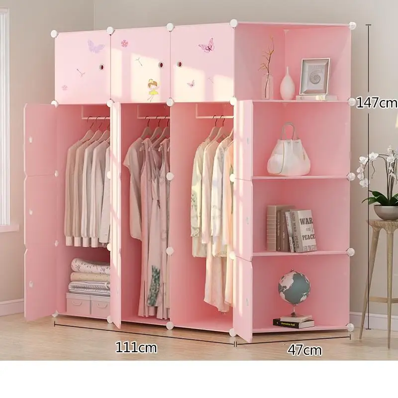 De Almacenamiento комод Szafa Ropero Armario Ropa Kleiderschrank Guarda Roupa Mueble мебель для спальни шкаф гардероб - Цвет: Version I