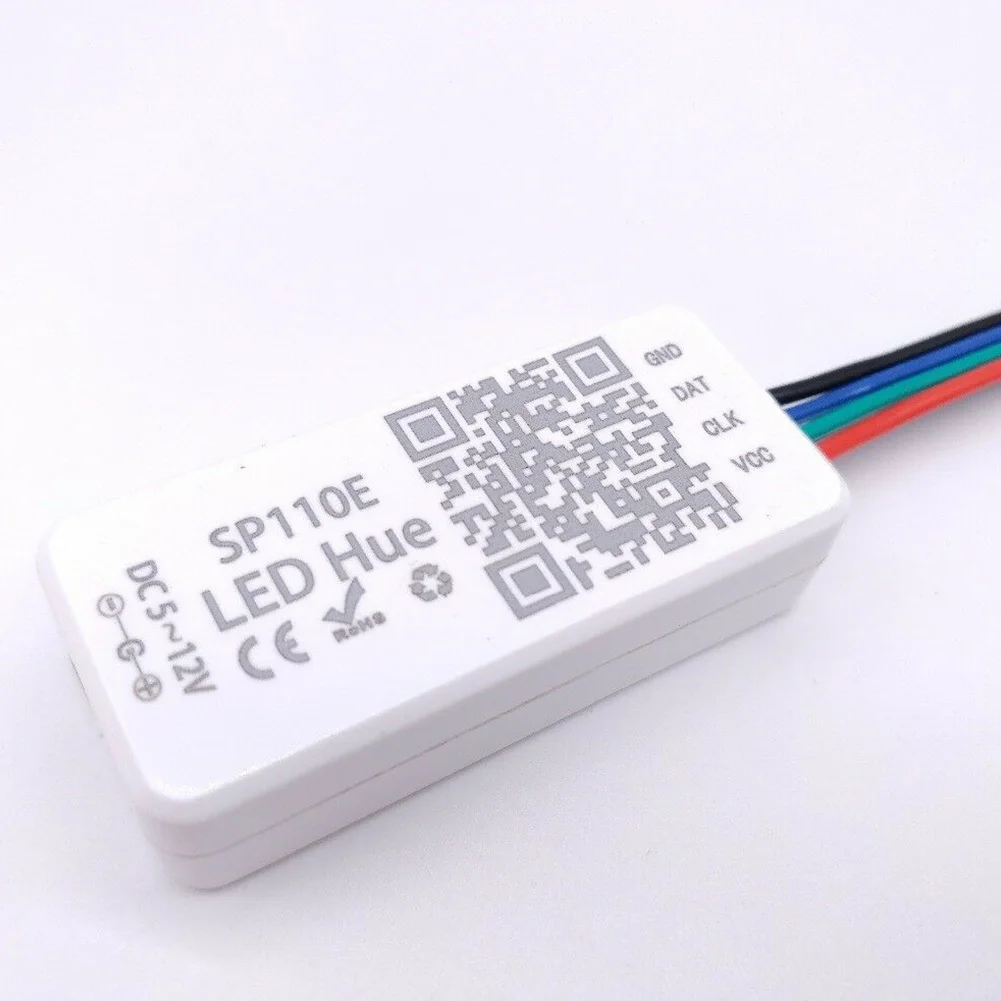Bluetooth DIY Audio LED Controller Remote Control Party Strip Light Full Color High Compatibility For WS2811 WS2812B SK6812