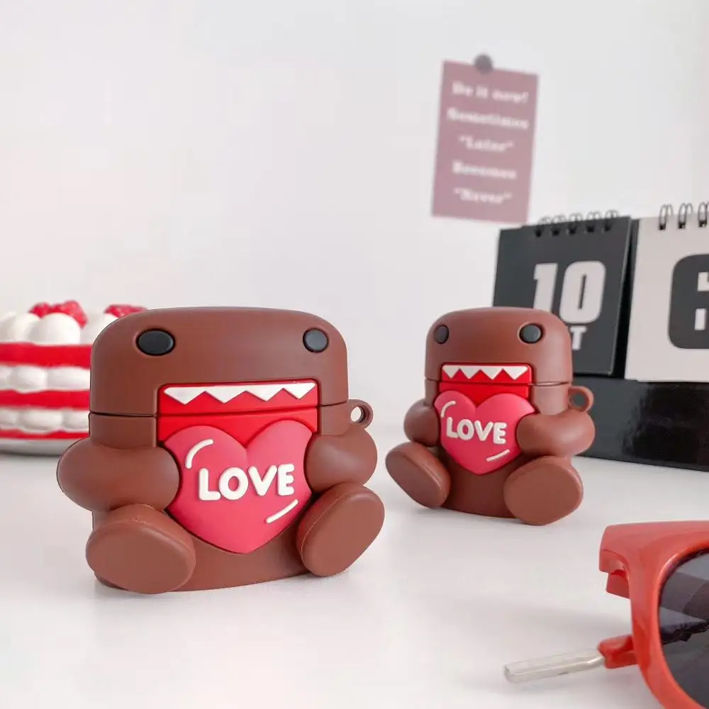 

Cute cartoon Tama Jun 3D soft silicone soft shell for AirPods pro charging case, Airpods 1/2 Bluetooth wireless headset case