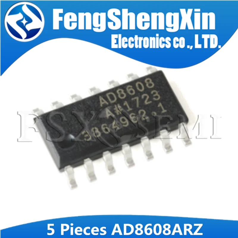 

5pcs AD8608ARZ SOP-14 AD8608 SOP14 AD8608A AD8608AR Operational Amplifier IC