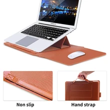 Горячая сумка для компьютера Pu Сумка для ноутбука для Macbook Air13, macbook Pro 13 для 15 дюймов кожаный чехол для переноски