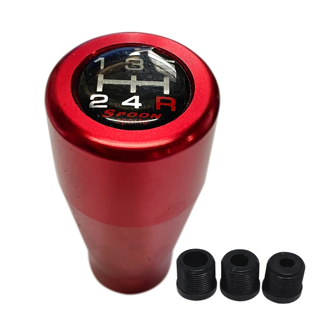 Manual 5 Speed Aluminum Shift Knob Shifter Spoon Sport Universal Manual