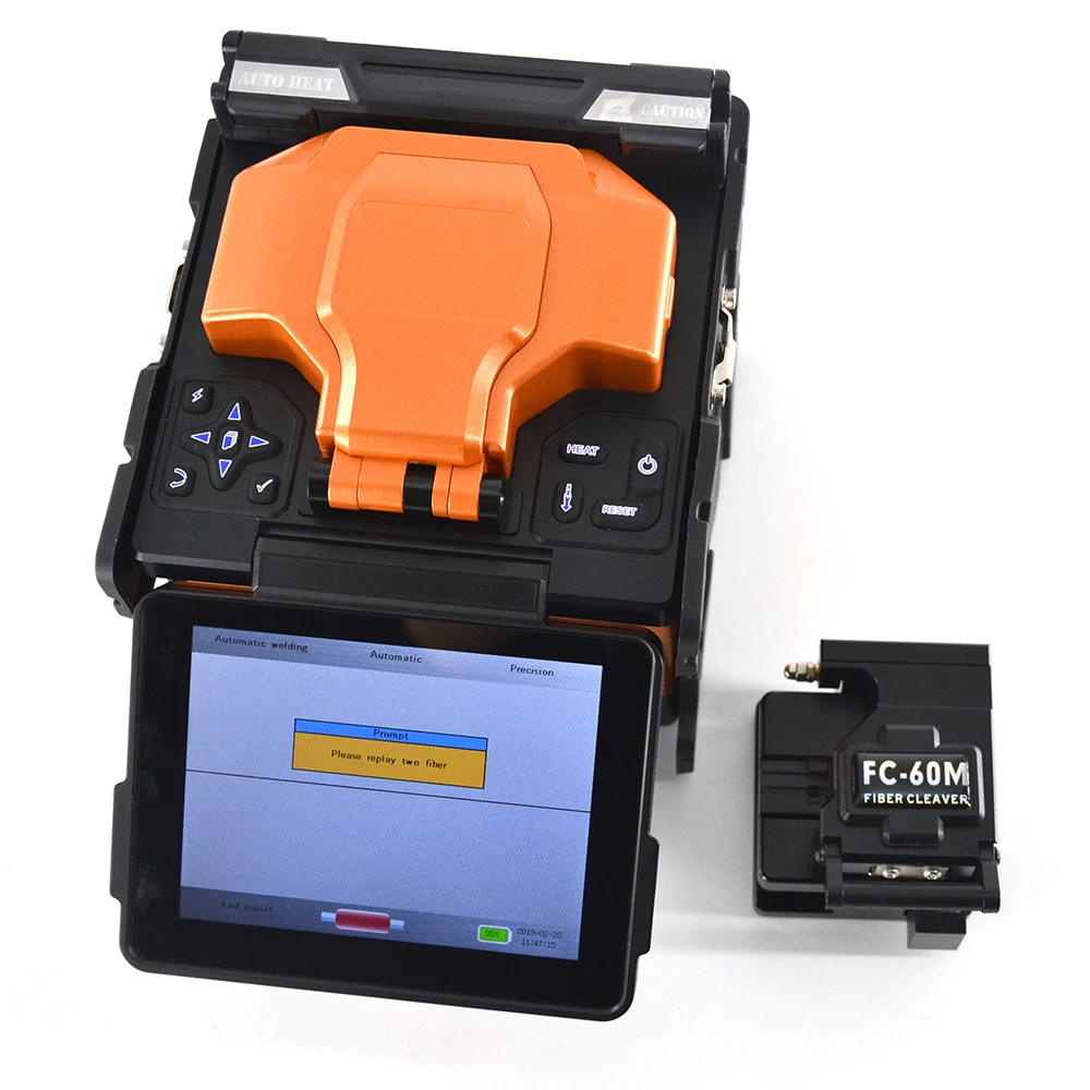

5 seconds Ultra-precision Automatic Fusion Splicer Machine Fiber Optic Fusion Splicer Fiber Optic Splicing Machine Quad core