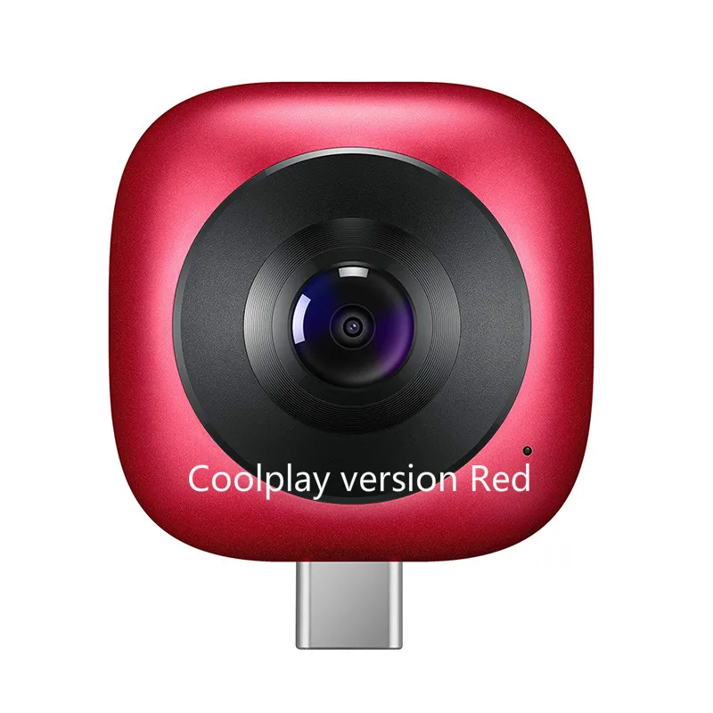 huawei envision 360 панорамная камера Coolplay версия CV60 градусов объектив видеокамеры HD 3D камера в живую версия CoolPlay - Цветной: Coolplay version red
