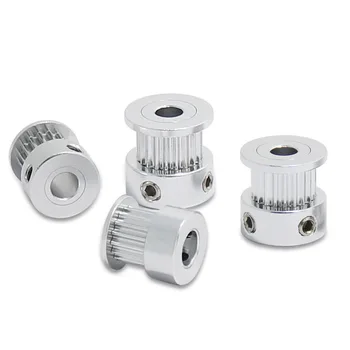 

4pc GT2 Pulley Timing Wheel 16 Tooth 2GT 20 Teeth Bore 5mm 8mm Synchronous Pulley Wheels Gear Width 6mm 3D Printer Part Aluminum