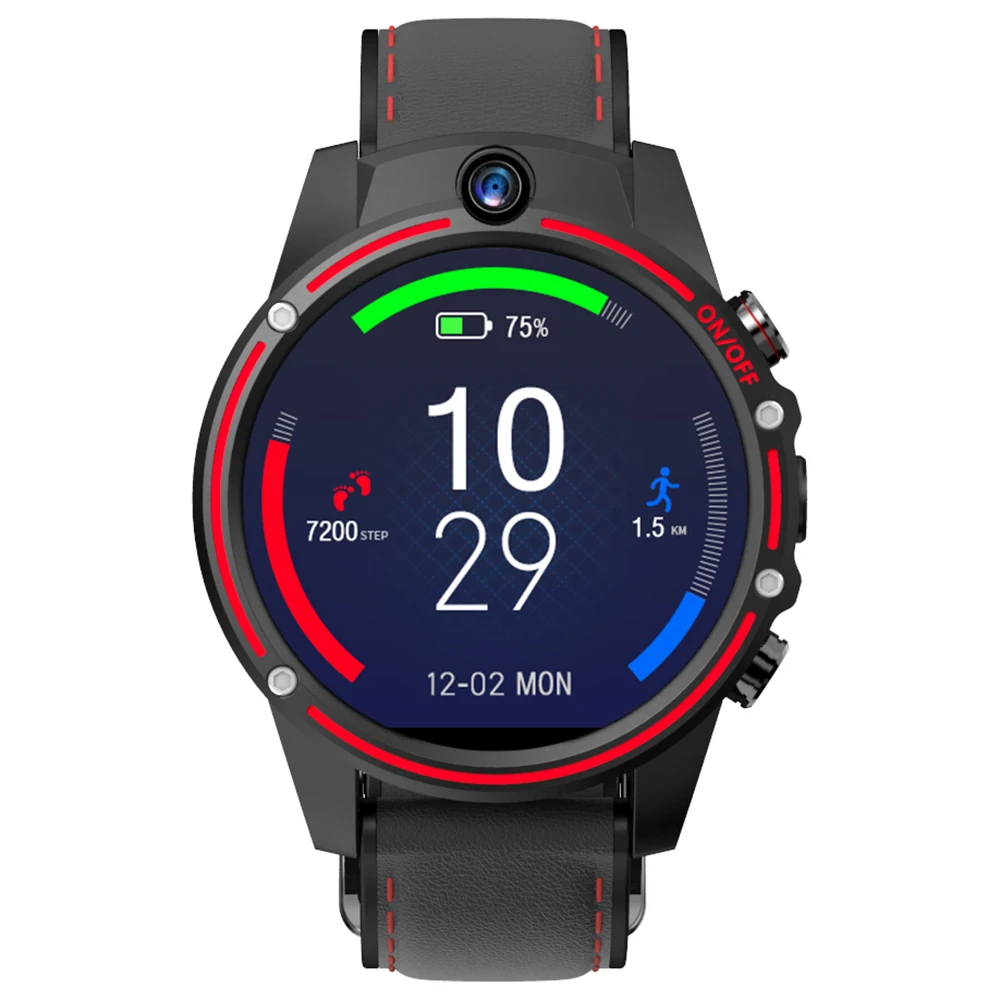 KOSPET Vision gps 4G Смарт-часы телефон 3 ГБ 32 ГБ Двойная камера 8.0MP+ 5.0MP 1," 800 мАч Bluetooth Smartwatch для IOS Android