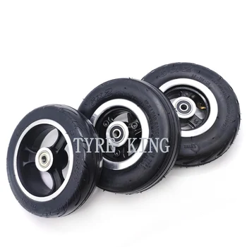 

6 Inch 6x2 Pneumatic Inner Tube Tyre Wheel for Mini Electric Scooter Chair Truck F0 Pneumatic Trolley Cart 6*2 Solid Tire Wheel