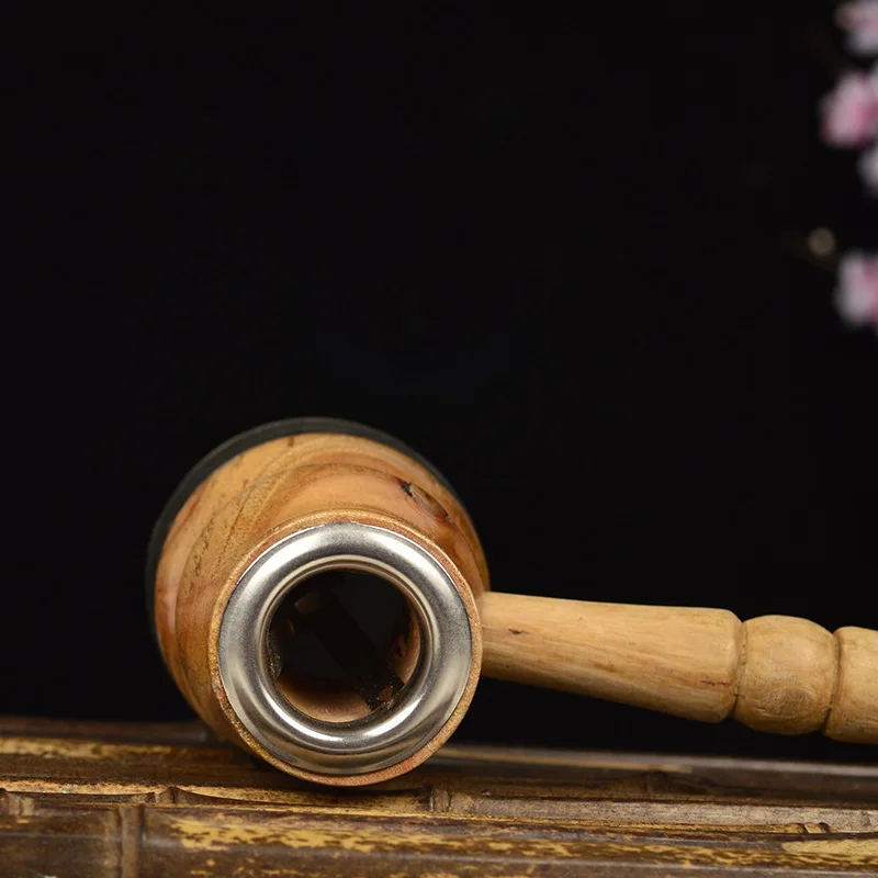 Wooden Gourd Moxibustion Box Durable Utility Effective Moxa StickChinese Traditional Massage Health Care