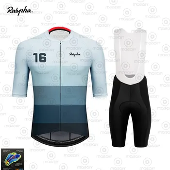 

Road Bike Cycling Clothes Ralvpha Rcc Men Short Sleeve Jersey Set Paul Smith Mtb Pro Team Uniform 2020 Summer Ropa Ciclismo
