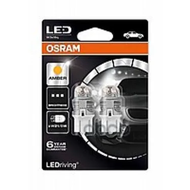 Комплект Ламп W21/5w 12v 1,5w W3x16q Ledriving Premium/W21/5w/Оранжевый/ 2шт.(1к-Т) Osram арт. 7915YE02B