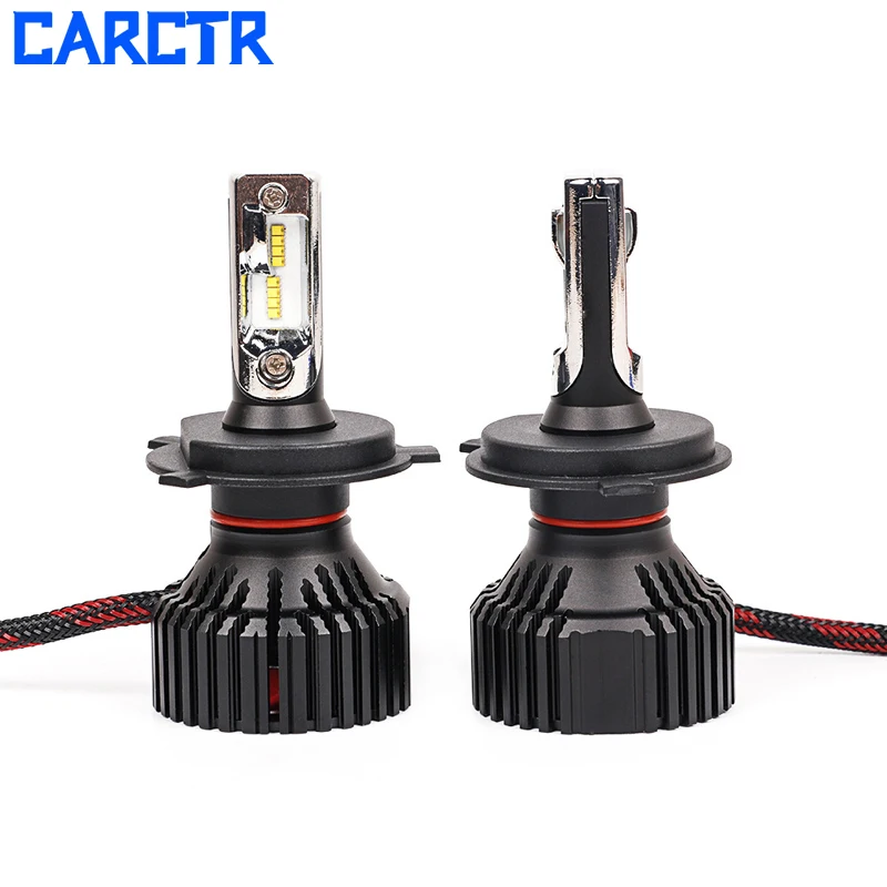 Najtaniej CARCTR H7 LED H4 Led żarówki reflektorów samochodowych HB2 HB3 HB4 H1 H11 H3 9006 9005 21W 2100LM reflektor samochodowy żarówka samochodowa 6000K 12V 24V