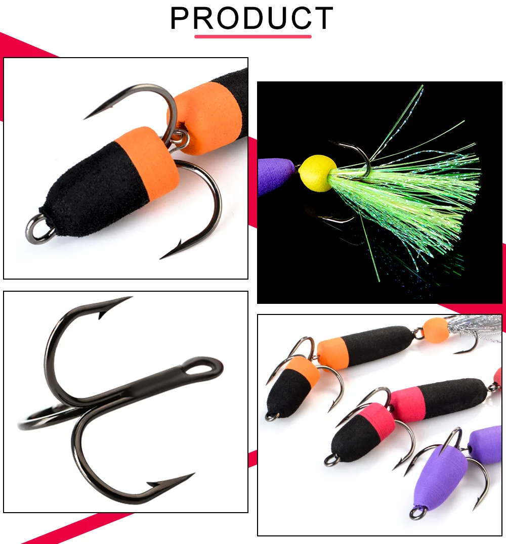 Description Picture 5 of itemFISH KING Mandula Fishing Lure Soft Lure Foam Bait Swimbait Wobbler Bass Pike Lure Minnow Insect Artificial Baits Fishing Tackle