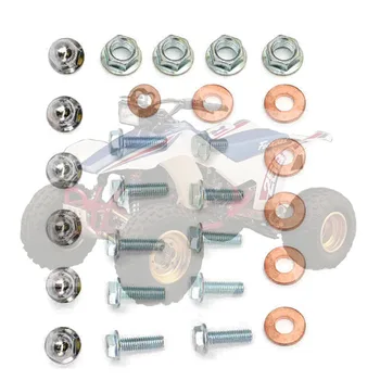 

TRX250R ATV Quad ENGINE BOLT Nuts KIT For Honda Fourtrax ATC250R 250R ATC TRX ENGINE TOP END Cylinder Head Reed Cage Intake