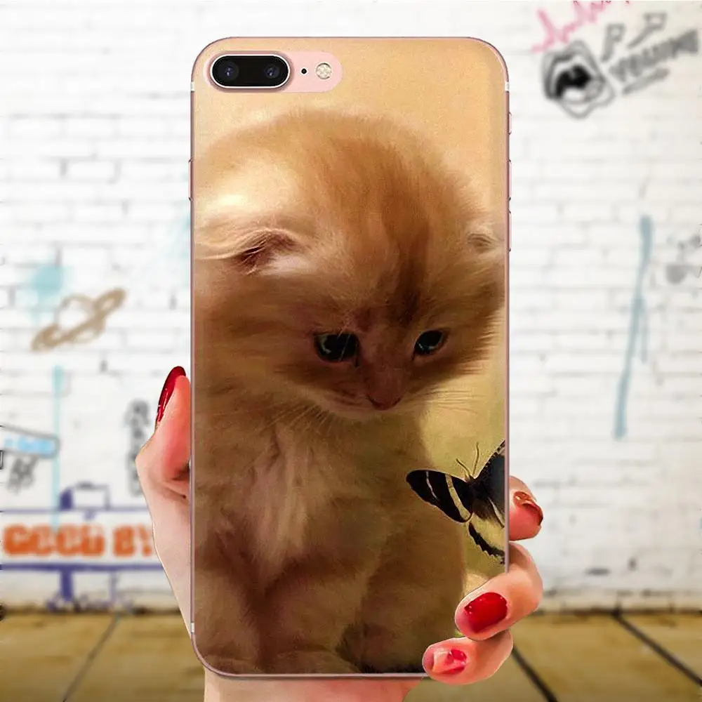 Бабочка Стенд на нос кота для Galaxy Alpha Note 10 Pro A10 A20 A20E A30 A40 A50 A60 A70 A80 A90 M10 M20 M30 M40 - Цвет: as picture
