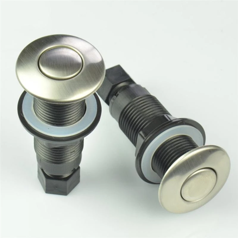 25mm Air Activated Push Switch Stainless Steel Food Waste Processor Air