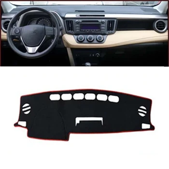 

SJ Non-Slip Car Inner Auto Dashboard Cover Dashmat Pad Carpet Sun Shade Dash Board Cover Fit For TOYOTA RAV4 2014 2015 2016-2019