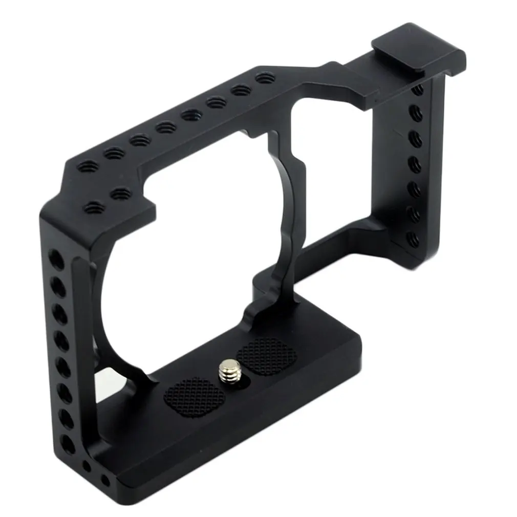 

Camera Cage Stabilizer For Sony A6400/ A6000/ A6300/ A6500/ ILCE-6500/ NEX7 DSLR Cage Mount Microphone Monitor -501