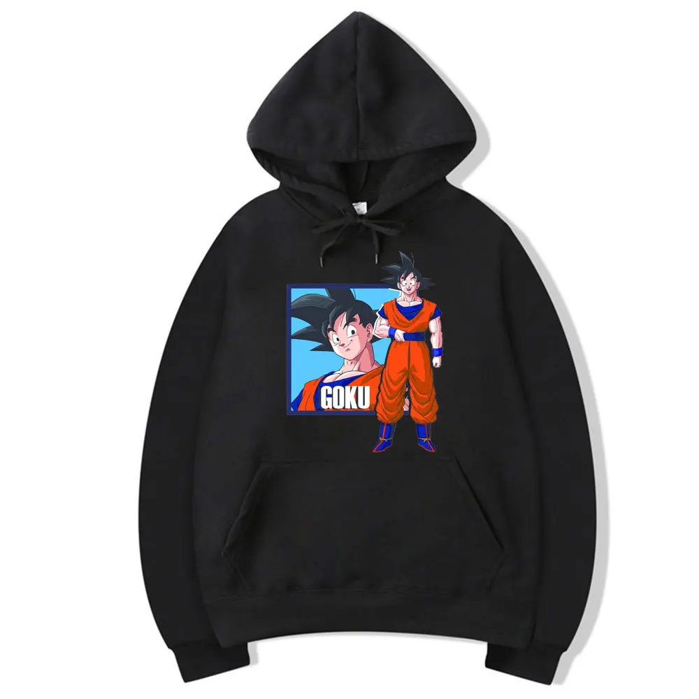 

Dragon Ball Goku Hoodie with Good Quality Cotton Fashion Casual Hoodie with Hoodie Male Hoodies Hip Hop Hooded Sweatshirt