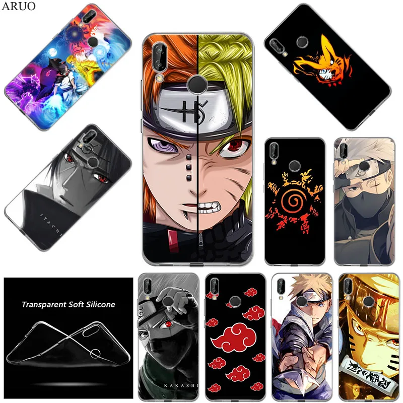 Anime Naruto Itachi Sasuke Phone Case for huawei honor X10 9C 30 20 Pro 9X 10 Lite 9S 9A 10i 20i 8A 8S 8C 8X Max Y5P 7S cover