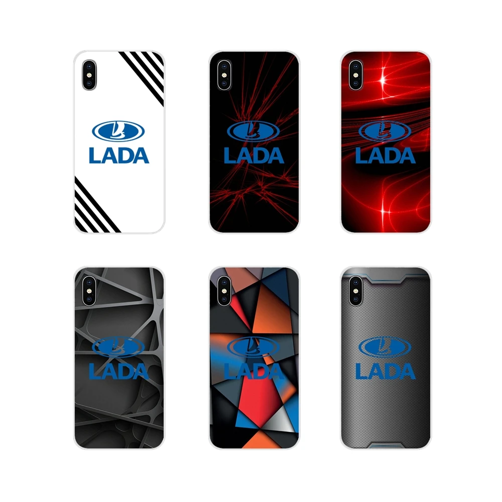 Accessories Phone Cases Covers For Sony Xperia Z Z1 Z2 Z3 Z5 compact M2 M4 M5 E3 T3 XA Huawei Mate 7 8 Y3II lada car logo marble | Мобильные