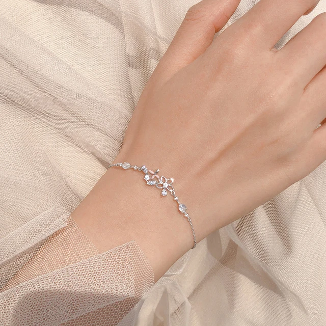 TJP Top Quality 925 Silver Bracelets For Girl Party Jewelry Latest Star  Heart Design Women Silve Anklets Accessories Bride Bijou - AliExpress