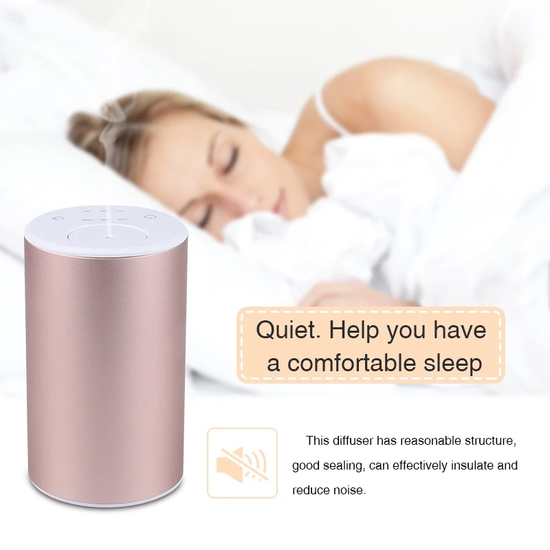 

HOT!Waterless & Wireless Essential Oil Nebulizing Car Aromatherapy Diffuser Rechargeable Diffusers Aroma Car Freshener Aromather