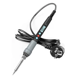 HANDSKIT – fer à souder électrique à température constante 90W, 180 ~ 480 ℃, fer à souder électrique numérique LCD/℉ 