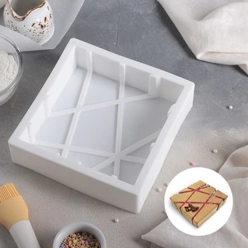 

Form for mousse desserts and pastries "Hit the net", 19×5 cm, color white