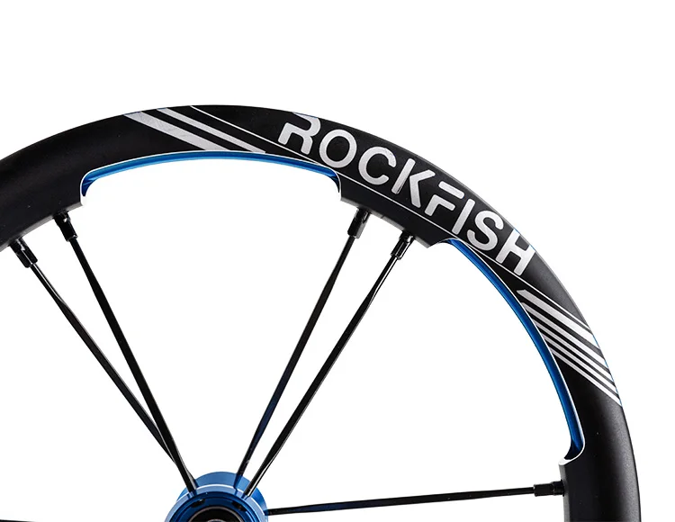 Нажимная велосипедная колесная набор с выемкой Rockfish R6 детский велосипед 85 90 95 мм CNC алюминиевый сплав 12 дюймов