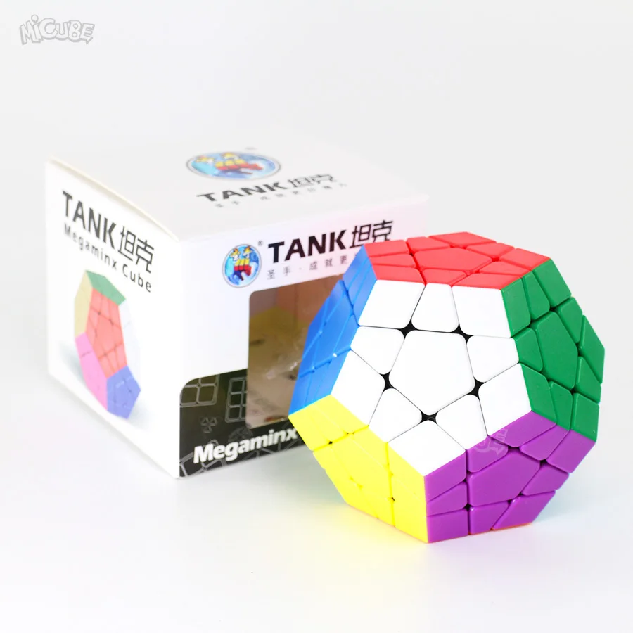 Shengshou Танк Megaminxed куб 3x3 магические кубики головоломка 3x3x3 12 Сторон Megaminxs игрушки для детей Cubo Magico Megaminxs