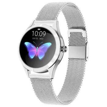 

KW10 Female Round Screen Smart Watch Waterproof Heart Rate Detection Menstrual Period Information Reminder Sleep Monitoring