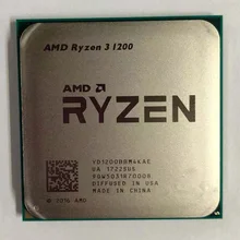 Четырехъядерный процессор AMD Ryzen 3 1200 R3 1200 3,1 ГГц четырехъядерный процессор PU YD1200BBM4KAE Socket AM4