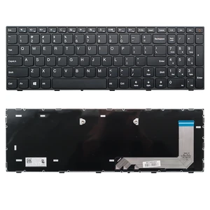 Новая сменная Клавиатура для ноутбука LENOVO IDEAPAD 110-15ISK 110-15IKB, цвет черный, американская версия